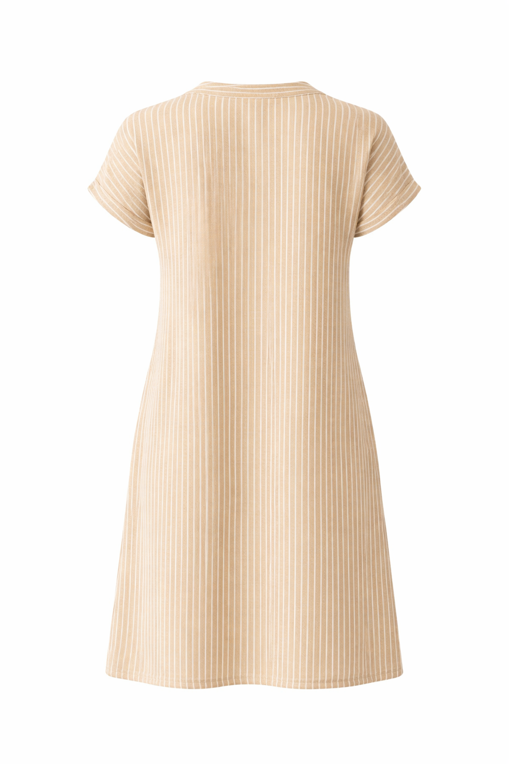 Linen Blend Shift Dress | b.young