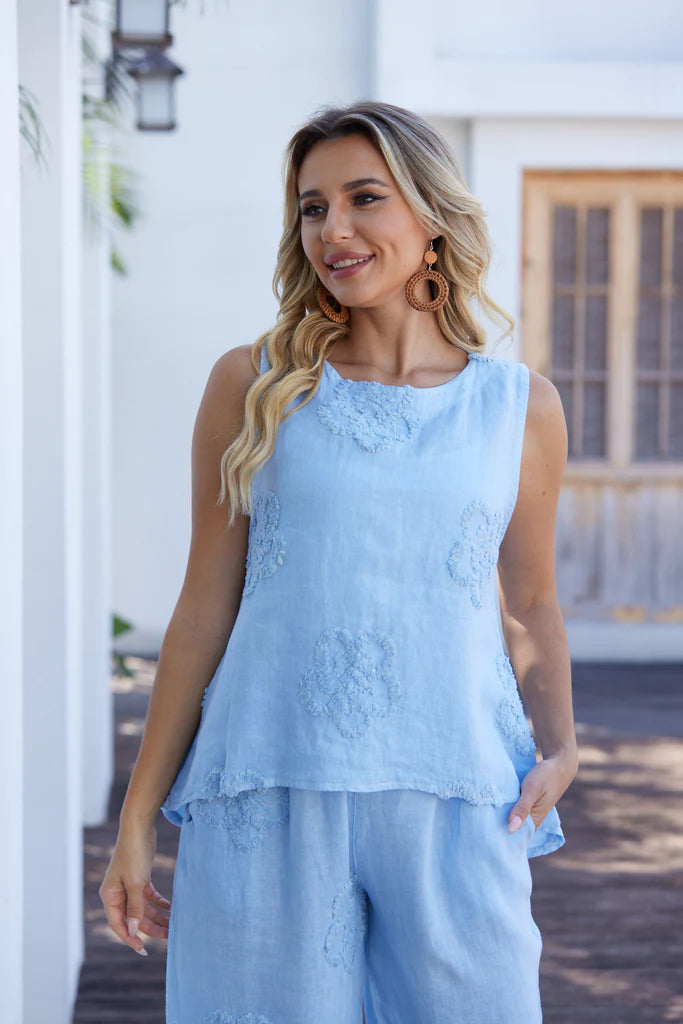 Lila’s Bloom Stitch Tank