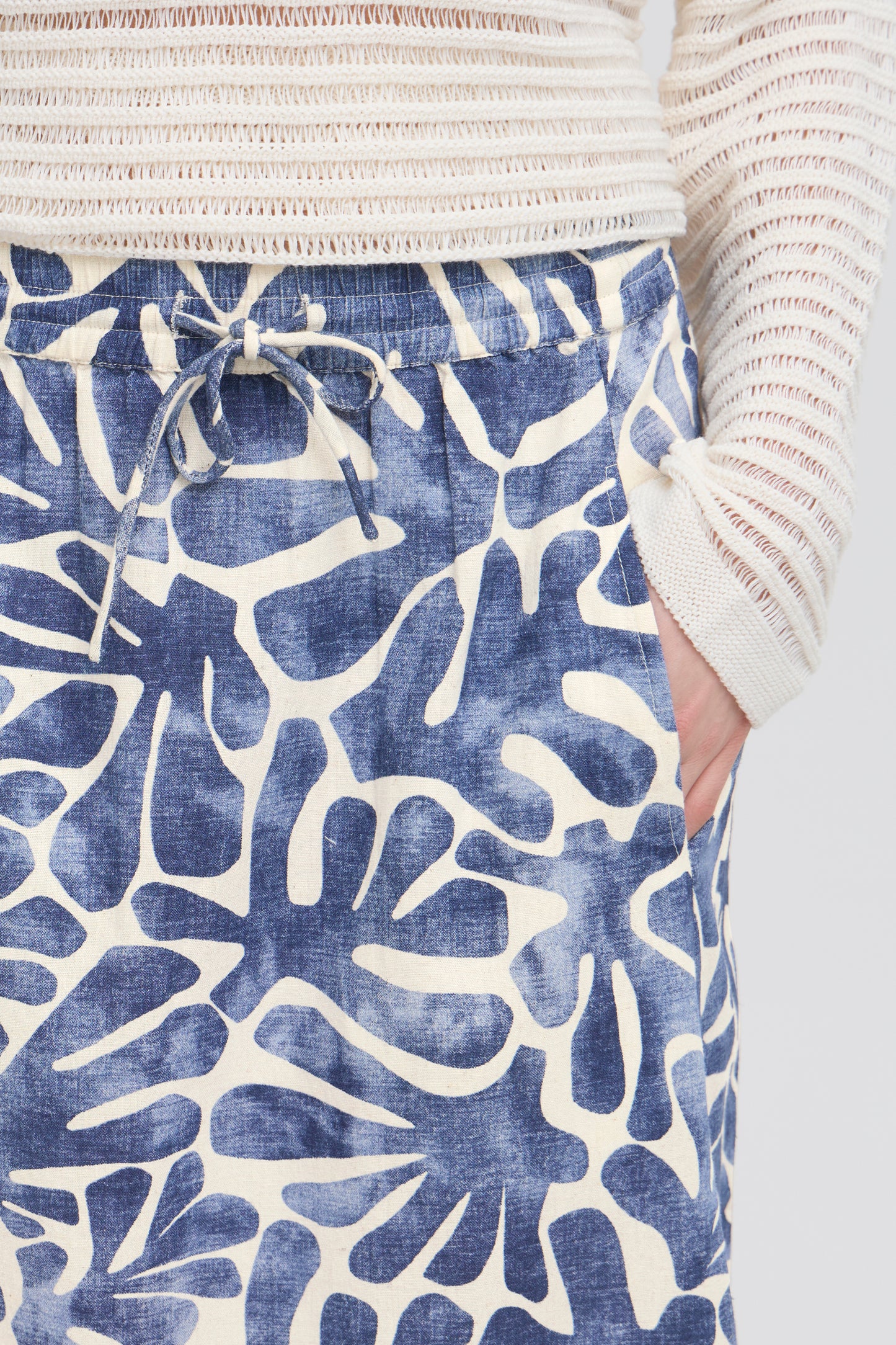 Relaxed Fit Full-Length Skirt | FRANZA image 1