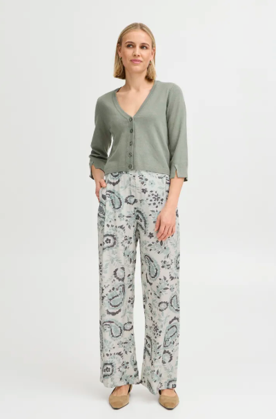 Straight Leg Trousers – Relaxed Fit | FRANSA image 1