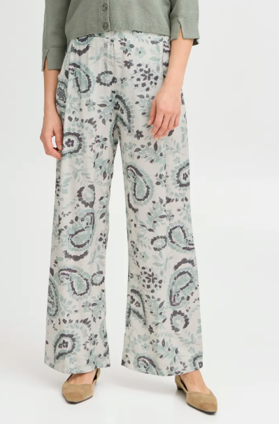 Straight Leg Trousers – Relaxed Fit | FRANSA image 2