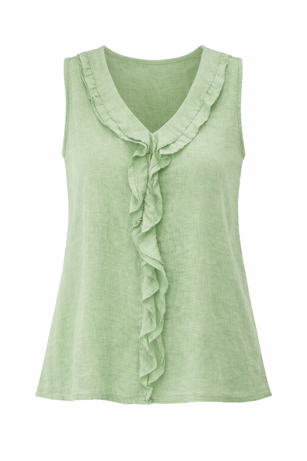 Juliet’s Frill Tank - Mint