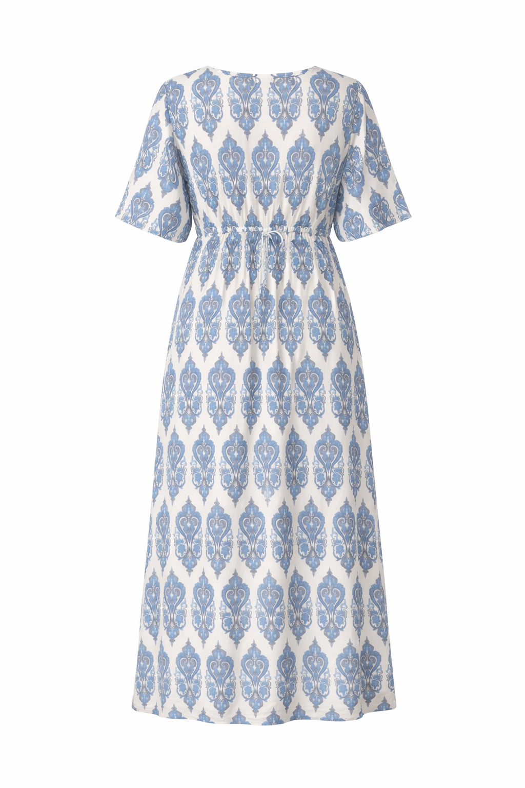 Long Kaftan Dress With Drawstring | b.young