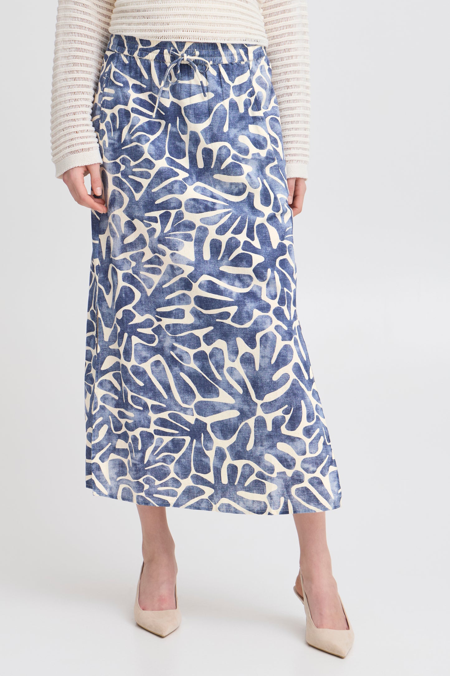Relaxed Fit Full-Length Skirt | FRANZA image 4