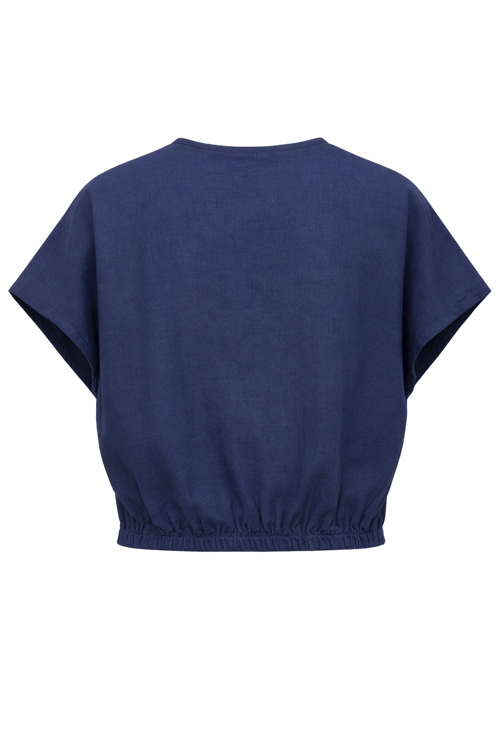 Linen Blend Wrap Blouse | ETERNELLE {more colours}