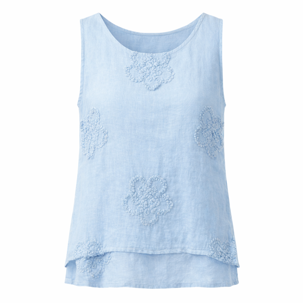 Lila’s Bloom Stitch Tank