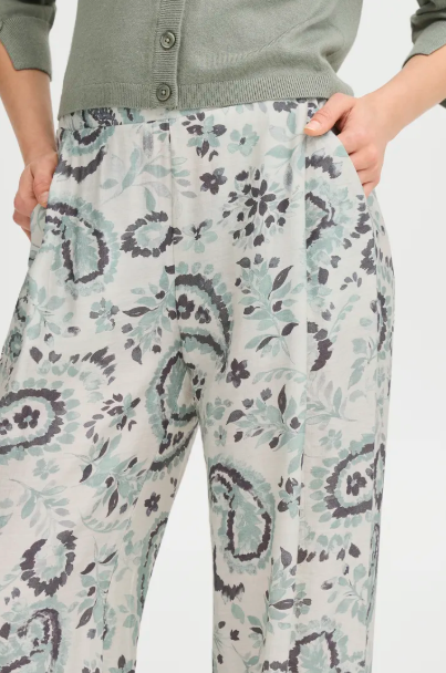 Straight Leg Trousers – Relaxed Fit | FRANSA image 4